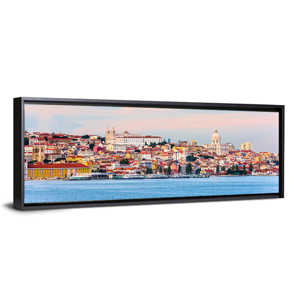 Lisbon Skyline with National Pantheon Wall Art
