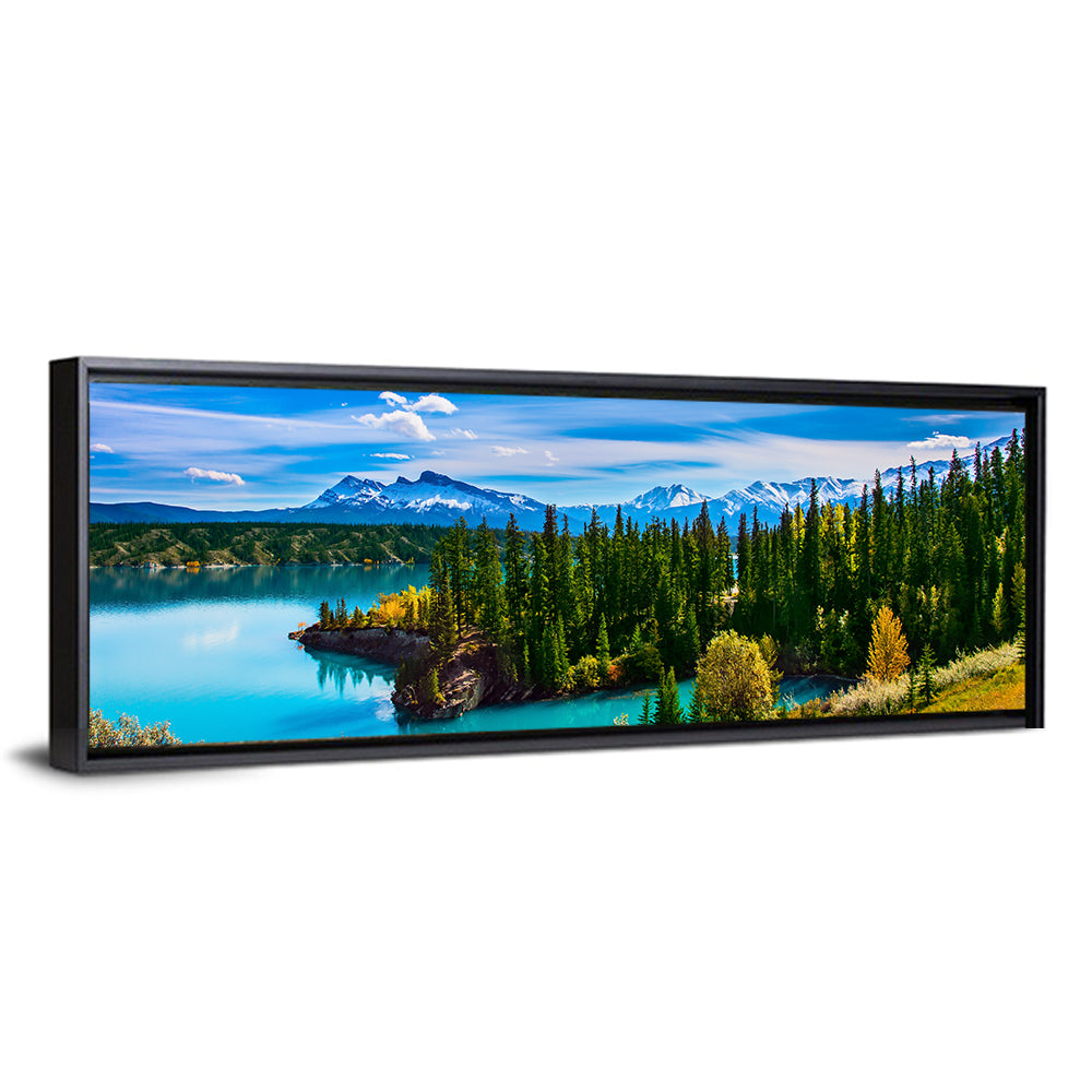 Abraham Lake Shoreline Wall Art