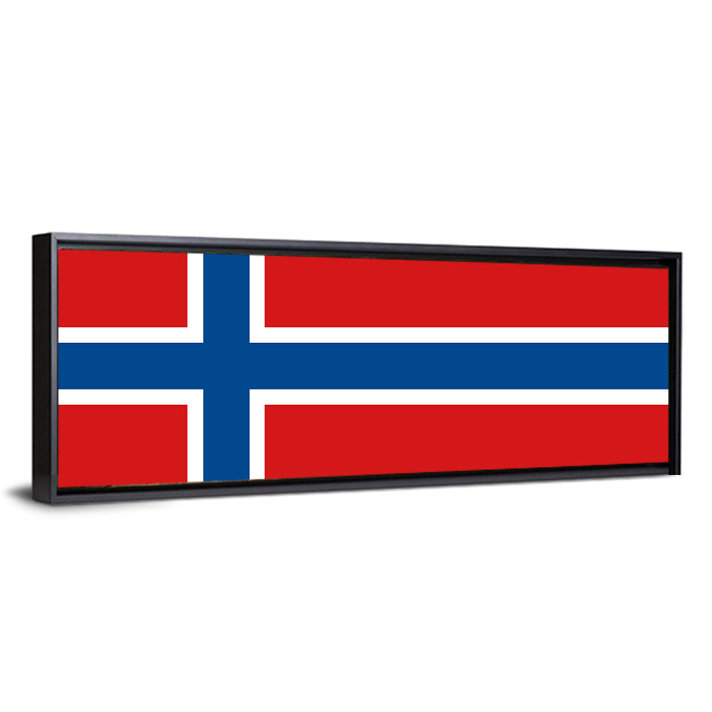 Norwegian Flag Graphic Wall Art