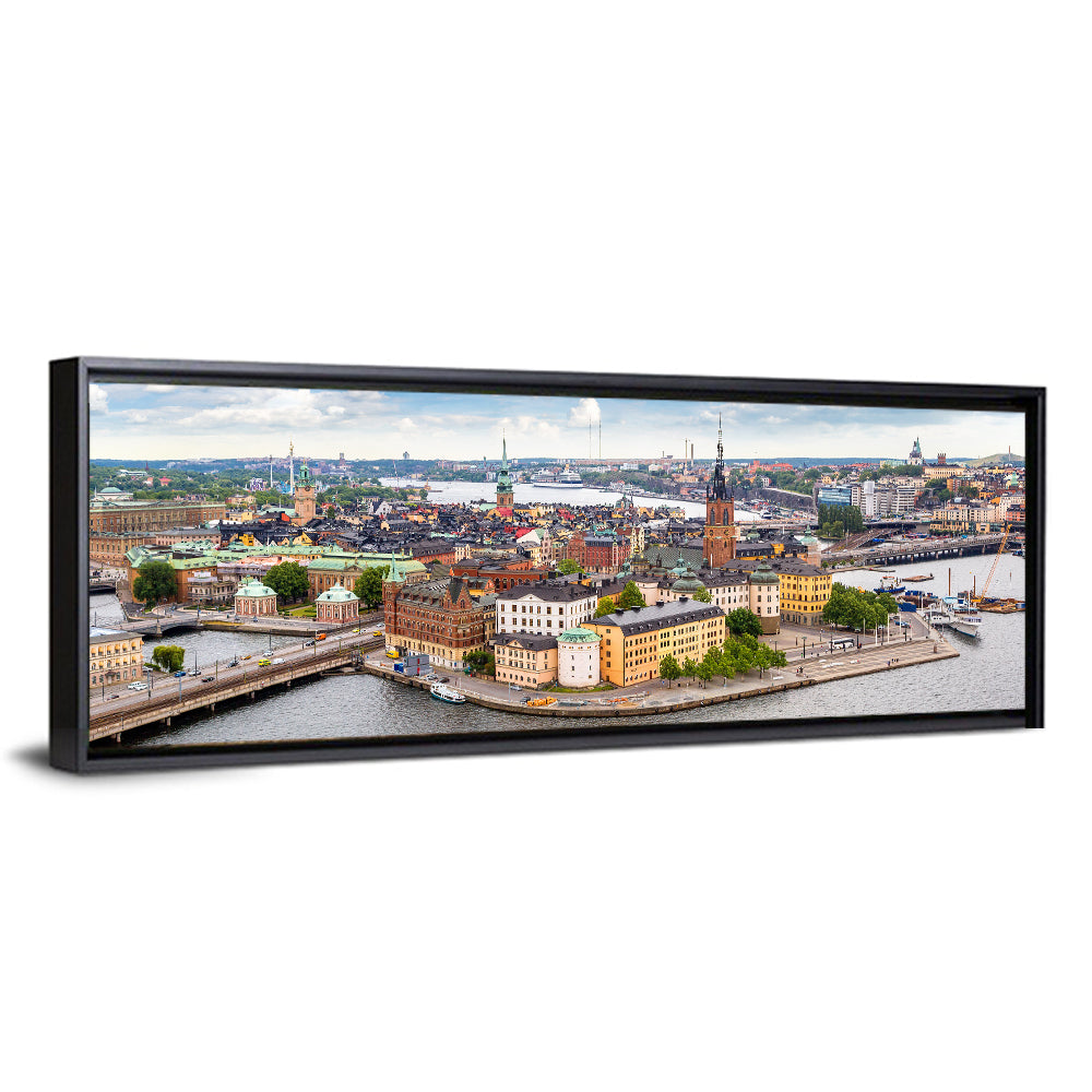 Gamla Stan Harbor, Stockholm Wall Art