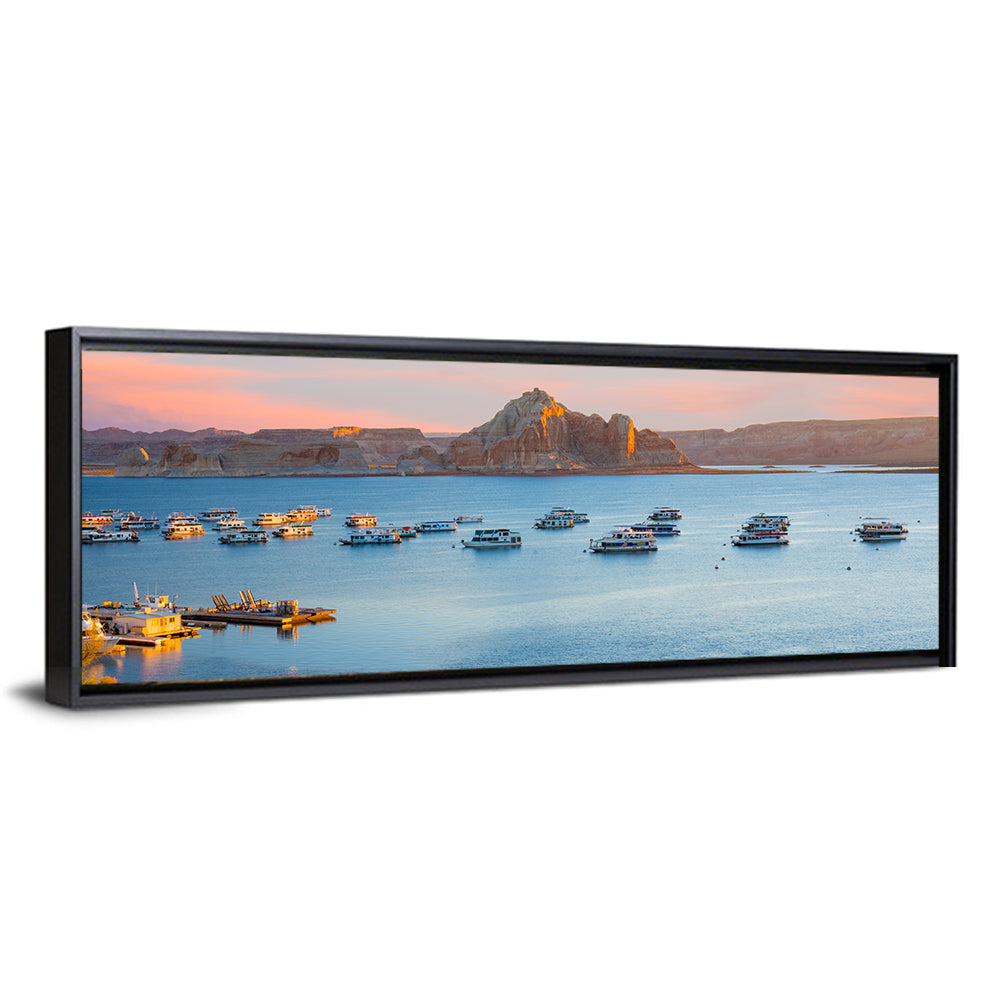 Houseboats on Lake Powell, Page Arizona Wall Art