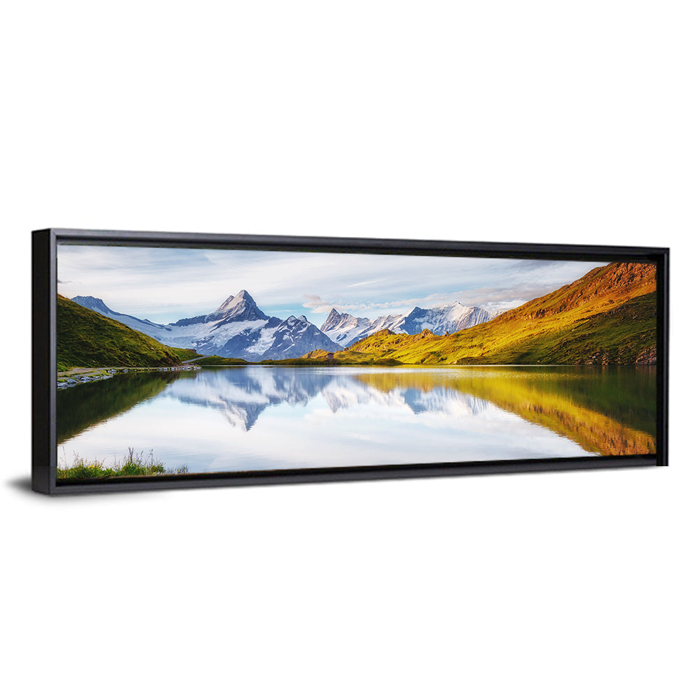 Schreckhorn and Wetterhorn at Bachalpsee Wall Art