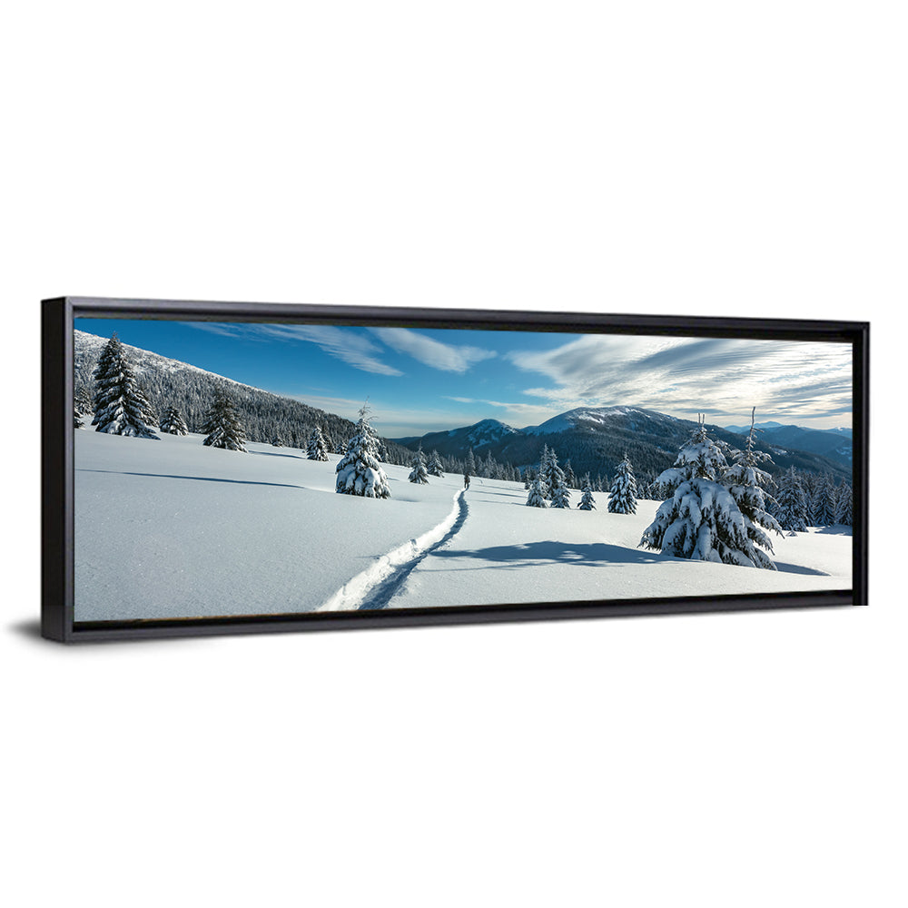 Snowy Carpathian Trail Wall Art