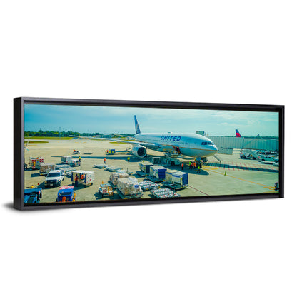 Cancun International Airport Tarmac Wall Art