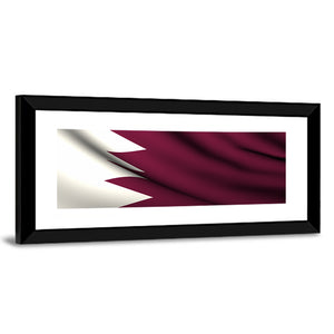 Flag Of Qatar Wall Art