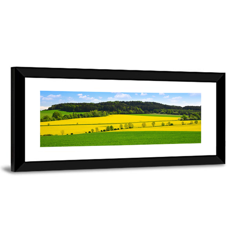Spring Czech Countryside Landscape Wall Art