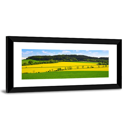 Spring Czech Countryside Landscape Wall Art
