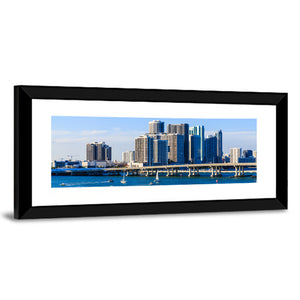 Miami Skyline Wall Art