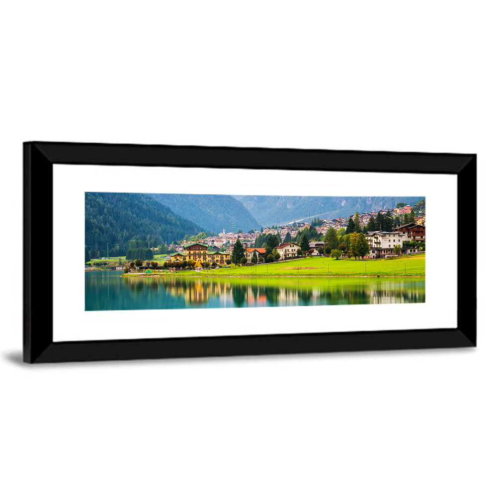 Lake Auronzo Reflection Wall Art