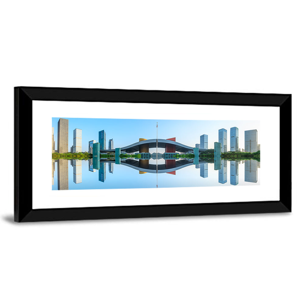 Shenzhen Civic Center at Sunrise Wall Art