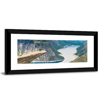 Trolltunga Rock Ledge, Odda Norway Wall Art