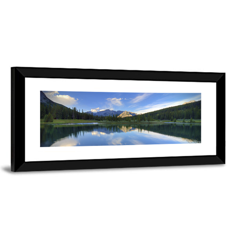 Cascade Ponds Reflection Banff Wall Art