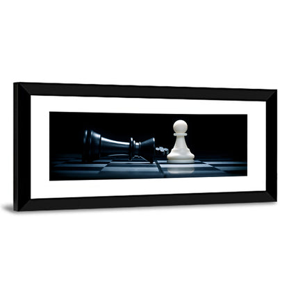 Pawn and Fallen King Wall Art