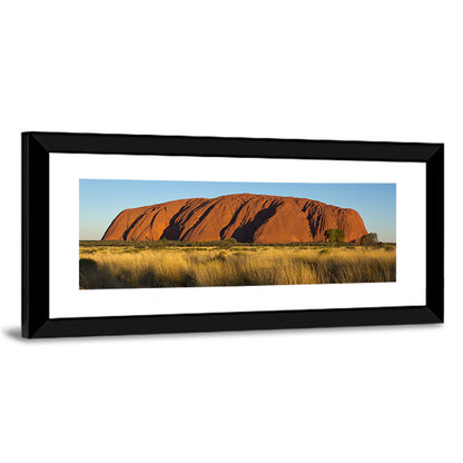Uluru Red Rock at Golden Hour Wall Art