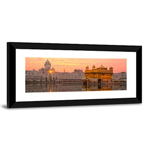 Golden Temple In Amritsar Wall Art