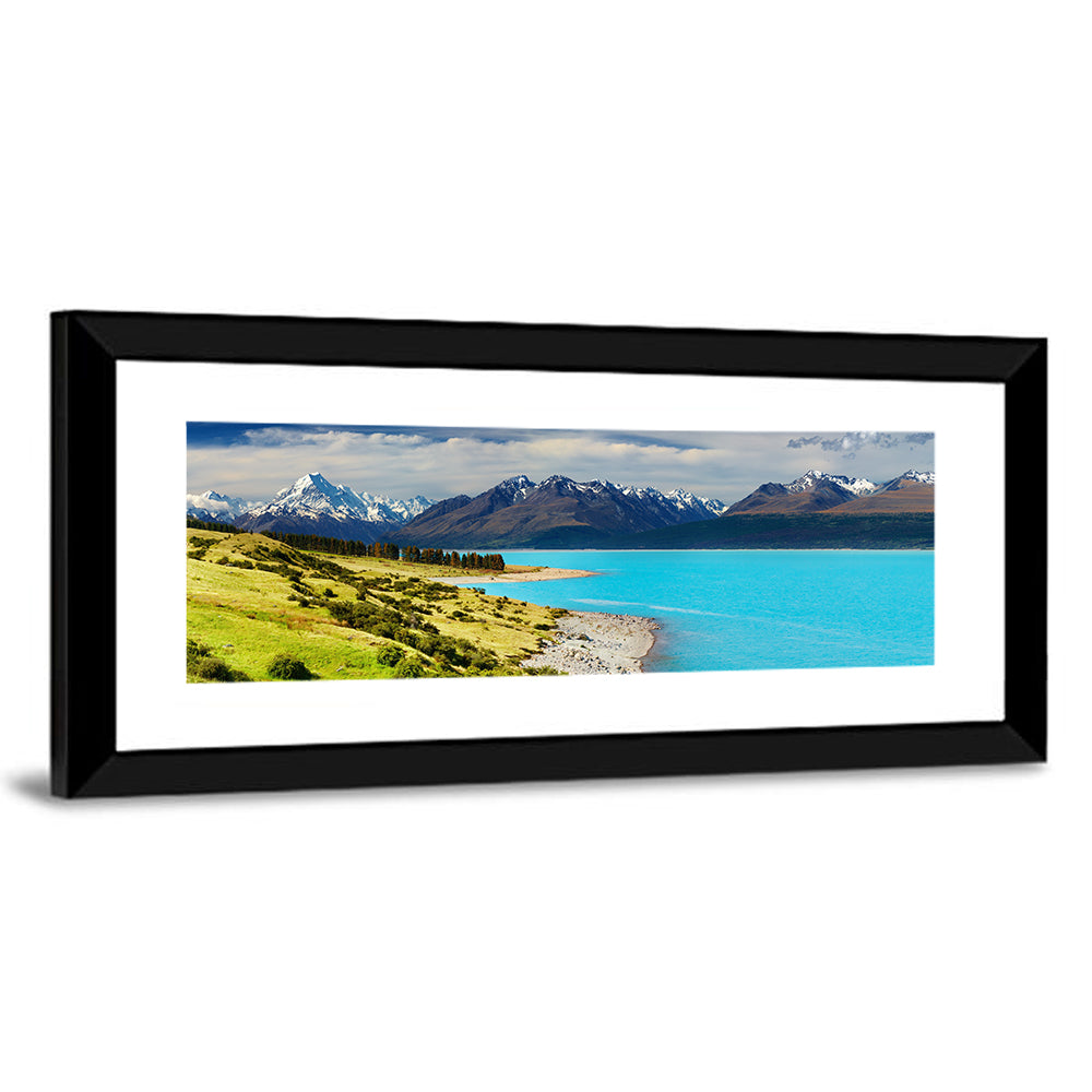 Mount Cook Over Lake Pukaki Wall Art