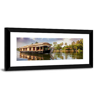 Alleppey Houseboat, Kerala Backwaters Wall Art