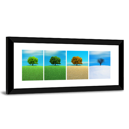 One Tree, Four Seasons Wall Art