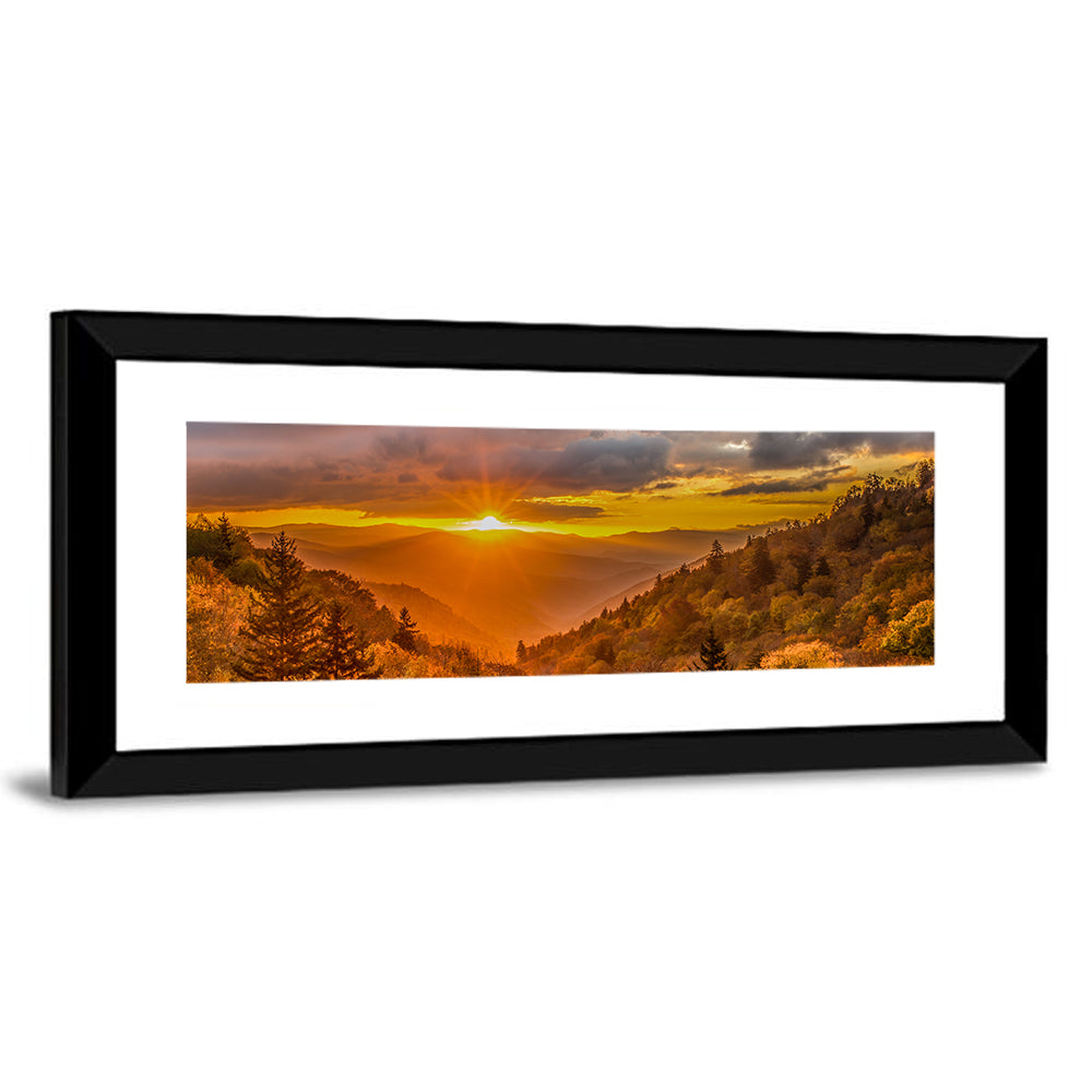 Sunrise At Great Smoky Mountains National Park Wall Art