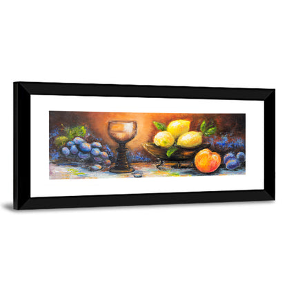 Fruits In Still Life Concept Wall Art