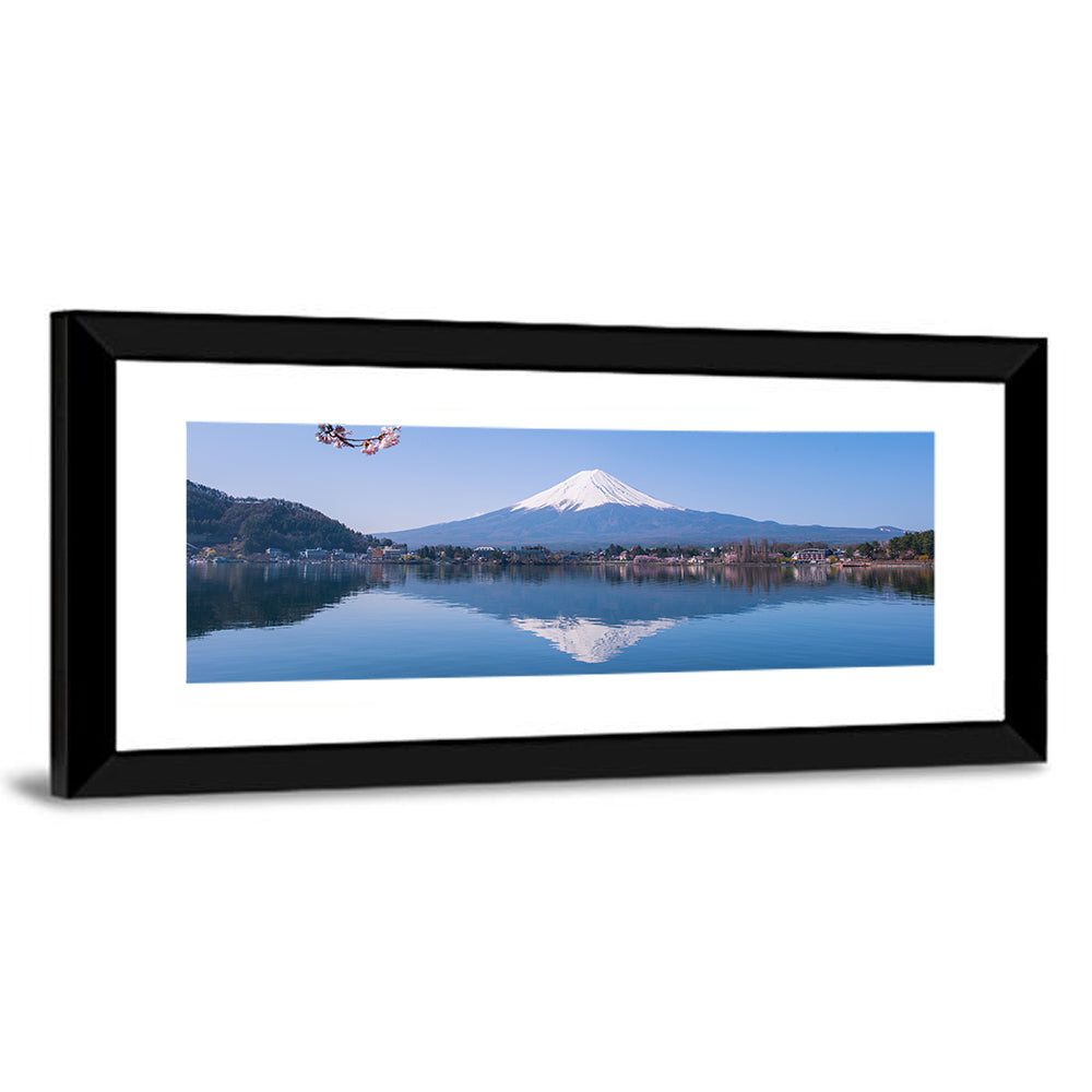 Mount Fuji Reflection, Fujikawaguchiko Wall Art