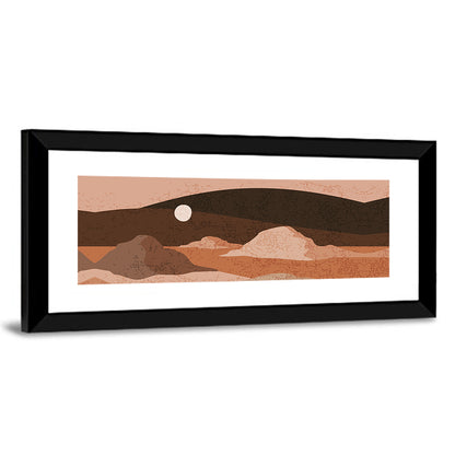 Mountains Minimalist Wall Art