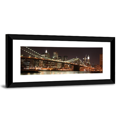 Brooklyn Bridge & Manhattan Skyline Wall Art