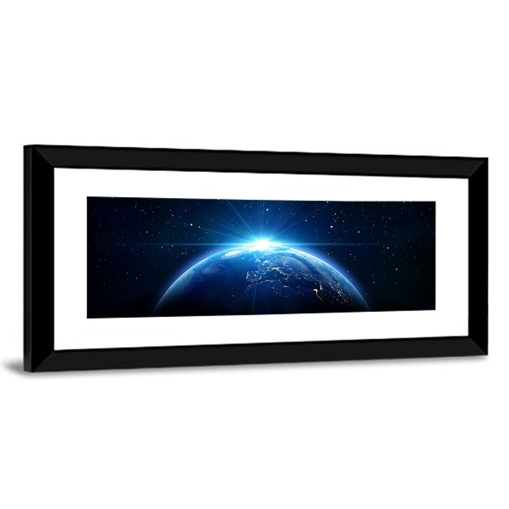 Planet Earth from Orbit Wall Art