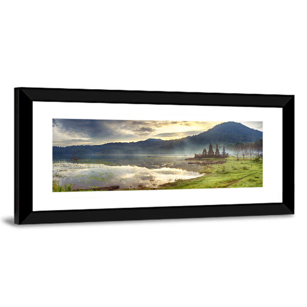 Pura Ulun Danu Beratan Reflection Wall Art