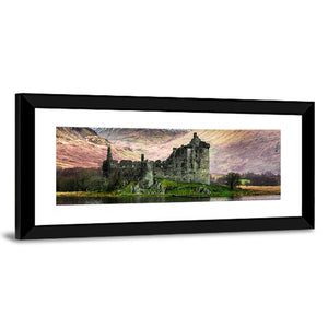 Kilchurn Castle in Winter Wall Art