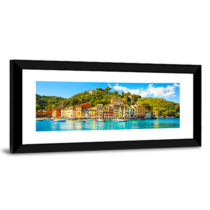 Colorful Portofino Harbor Wall Art