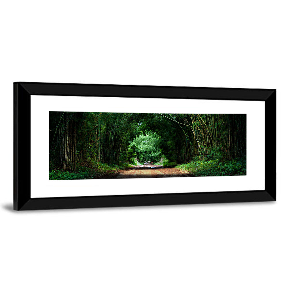 Bamboo Road in Kyoto Wall Art