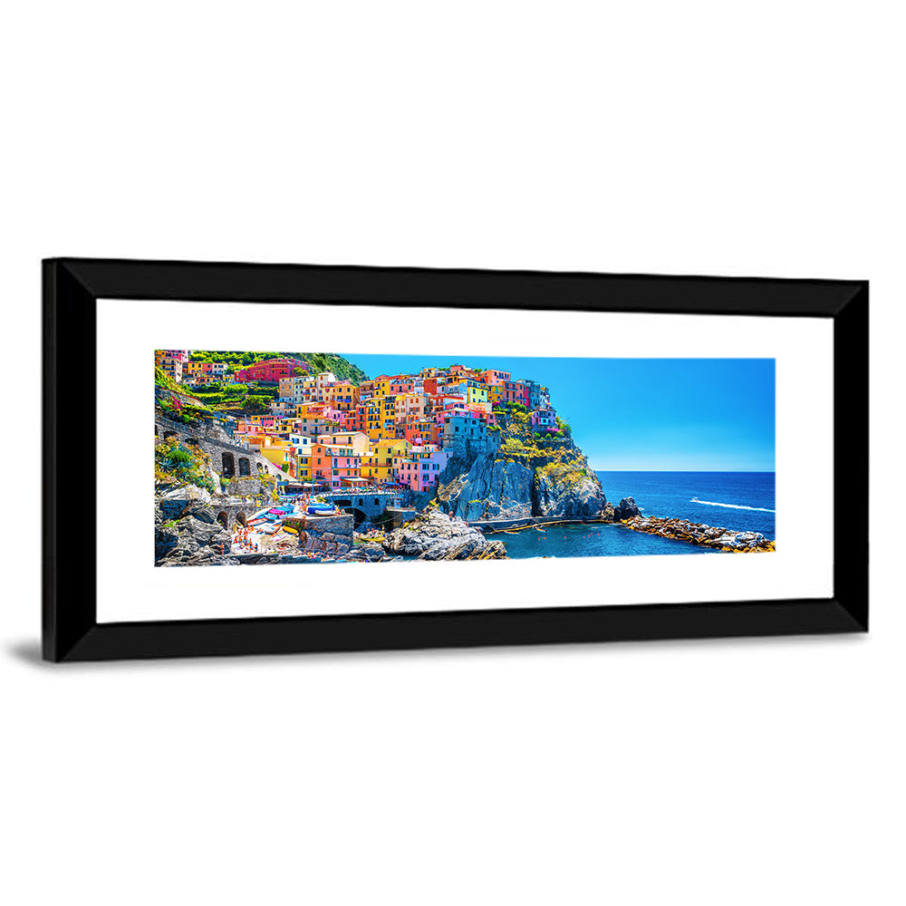 Manarola Cliffside Village Wall Art