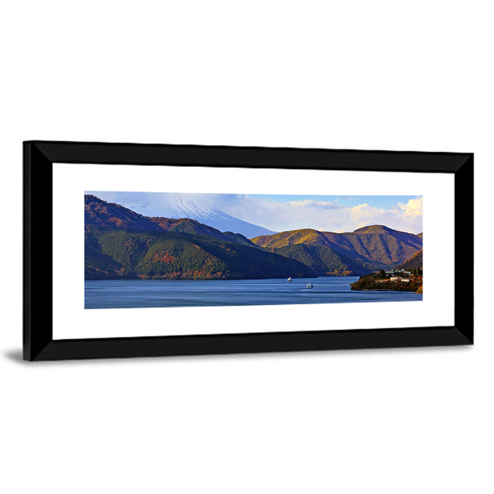 Lake Ashi with Mount Fuji Wall Art