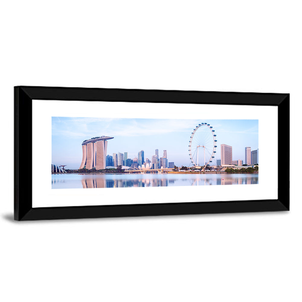 Singapore Marina Bay Skyline Wall Art