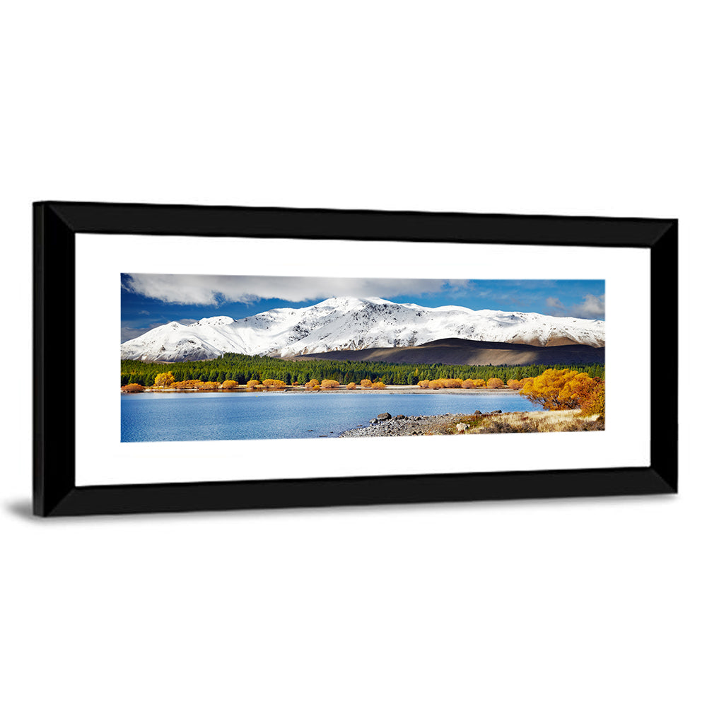 Lake Tekapo Autumn View Wall Art