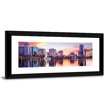 Orlando Downtown Skyline Wall Art