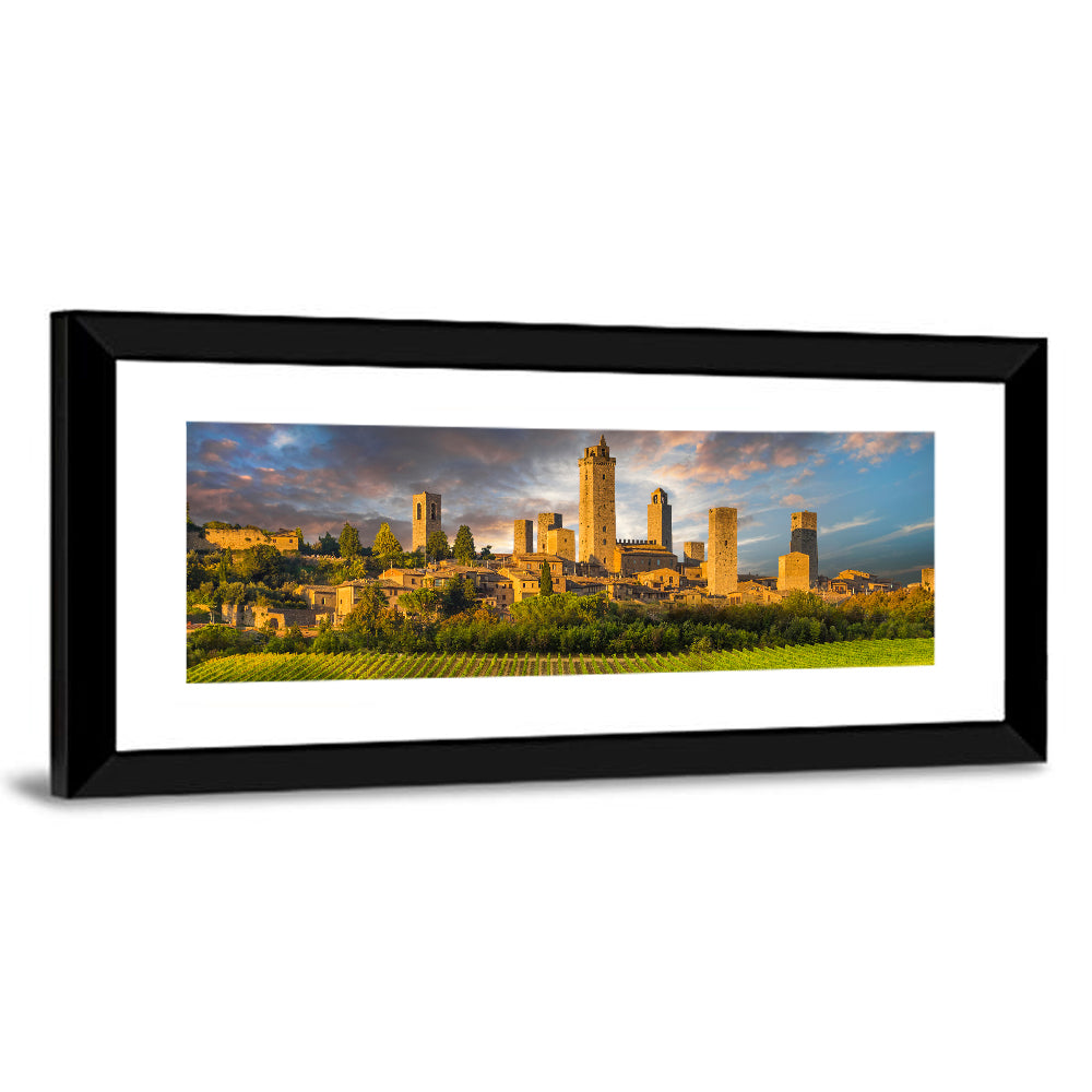 Vineyards of San Gimignano Wall Art