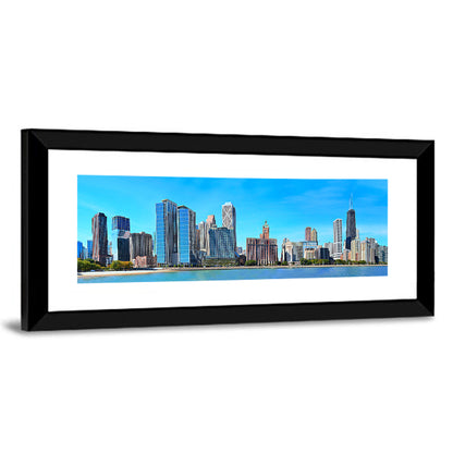 Chicago Lakeshore Skyline Wall Art