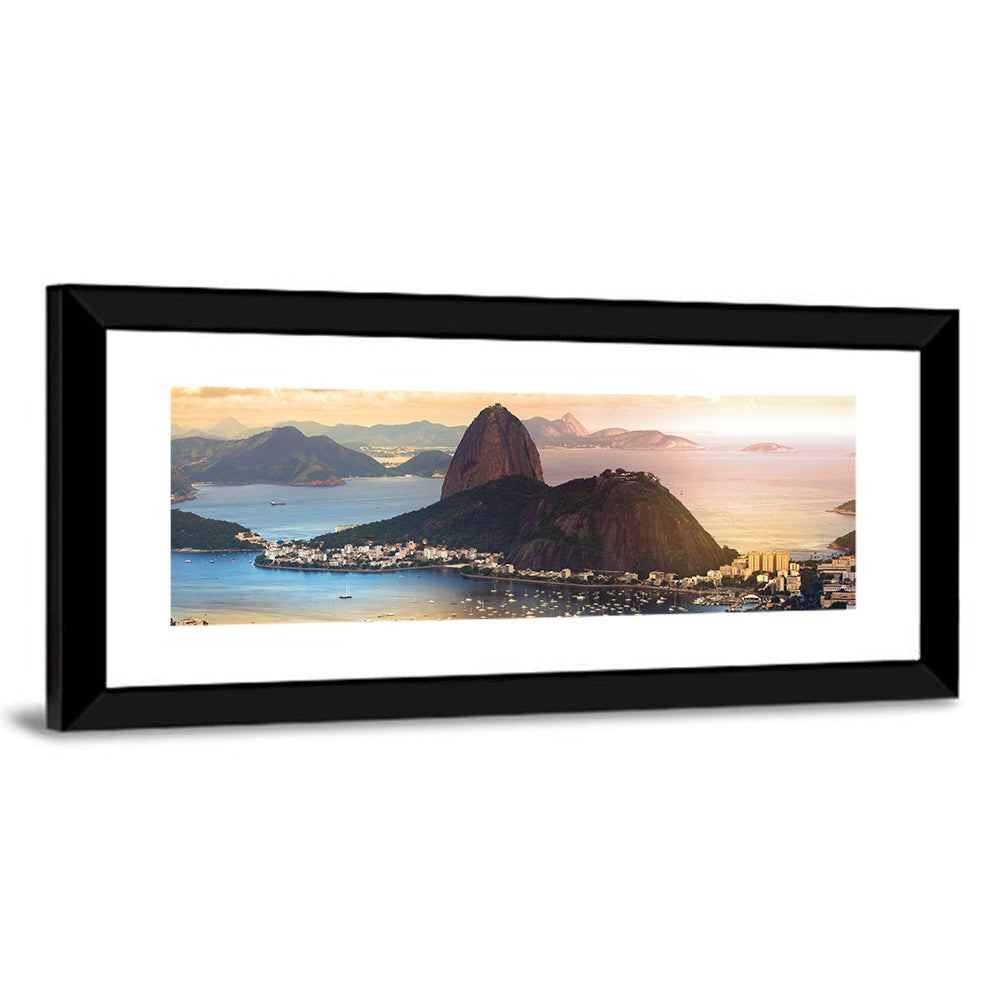Rio Twilight Over Sugarloaf Mountain Wall Art