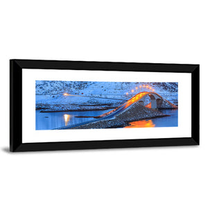 Bridge In Lofoten Islands Wall Art