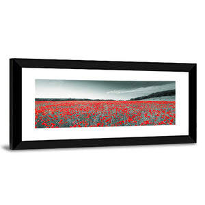 Red Field Poppies Wall Art