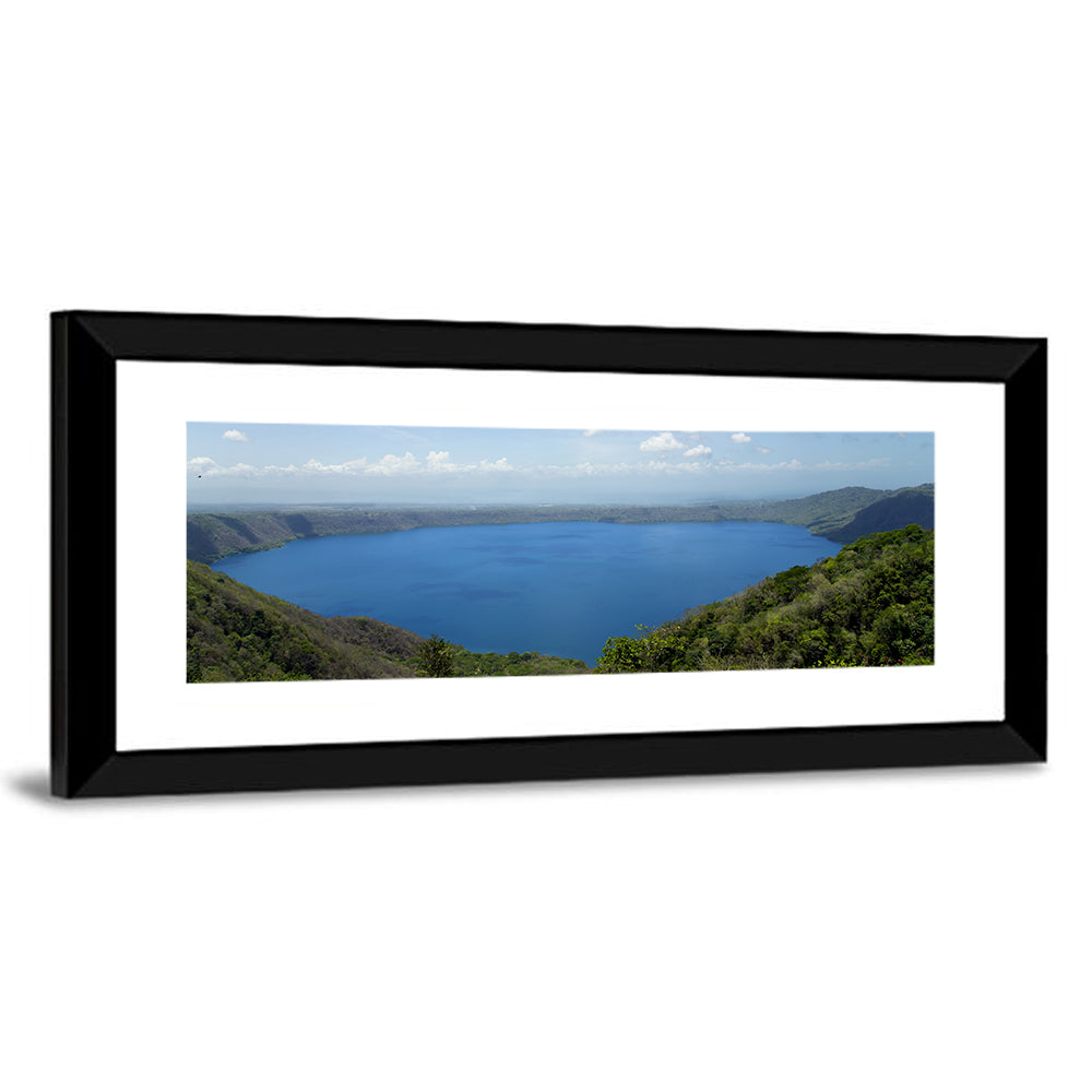 Serene Apoyo Crater Lake Wall Art