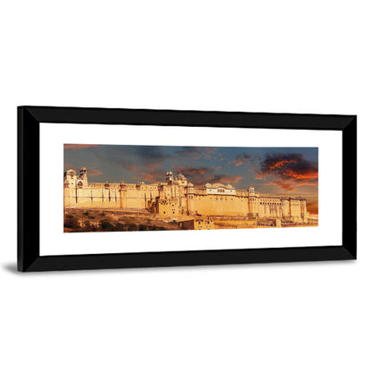 Amer Fort at Golden Dusk Wall Art