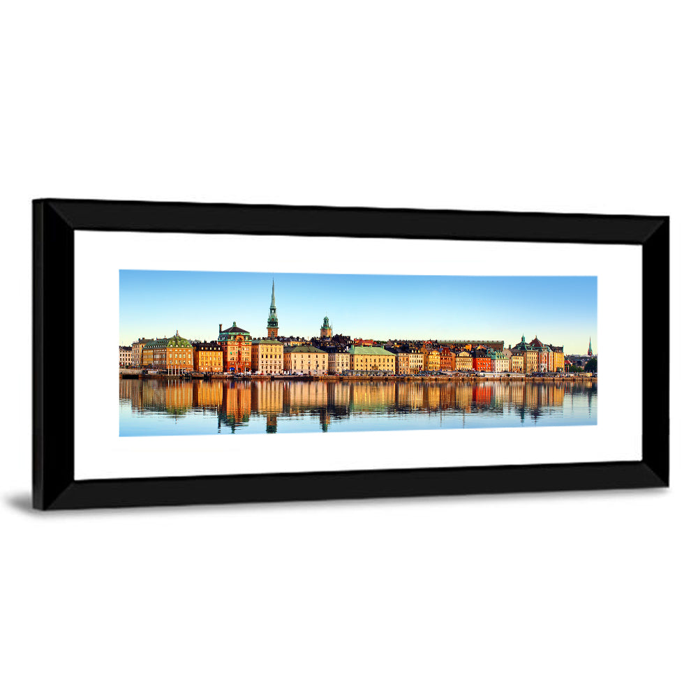 Stockholm Gamla Stan Skyline Wall Art