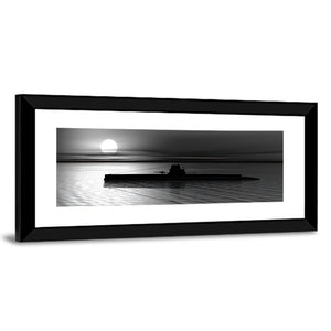 Submarine On Sea Wall Art