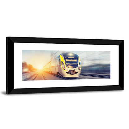 Modern High-speed Train Wall Art