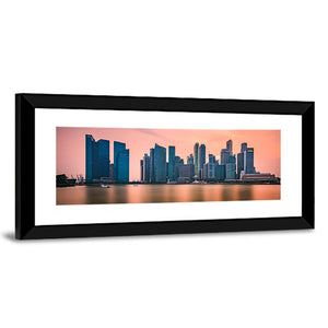 Singapore Skyline At Marina Bay Wall Art