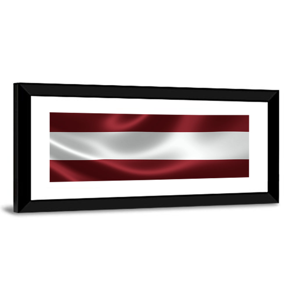 Flag Of Latvia Wall Art