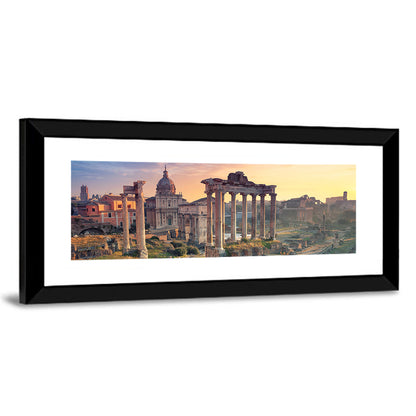 Roman Forum at Sunset Wall Art